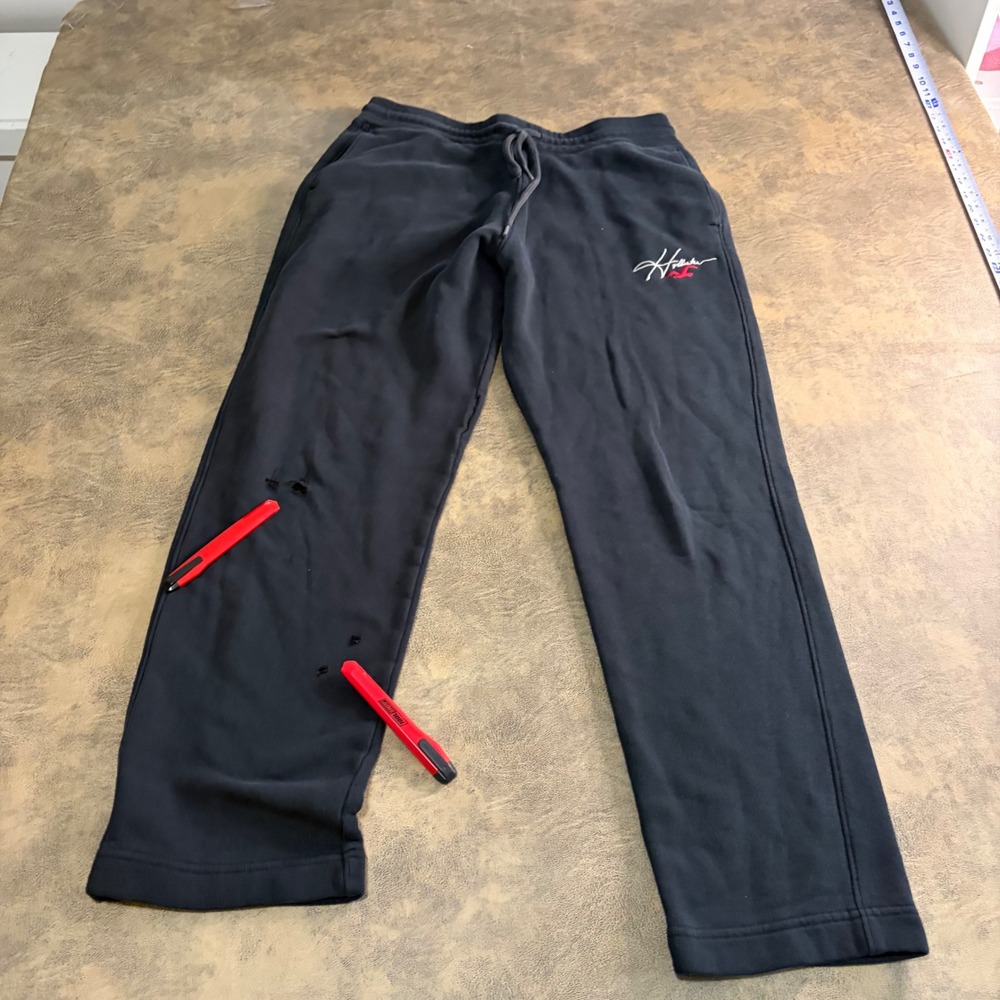 Hollister Sweatpants Mens Medium Black‎ Must-Have Collection Jogger